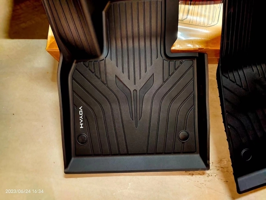2021- Design Style Camo Forest VOYAH Tapis de sol pour voiture TPE Matériau d'emballage de détail