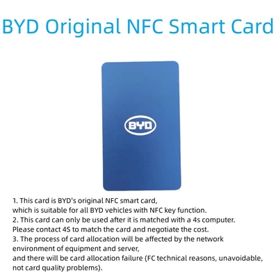 Bleu BYD Han ev chanson plus Qin plusdm Dolphin clé de carte NFC avec NFC