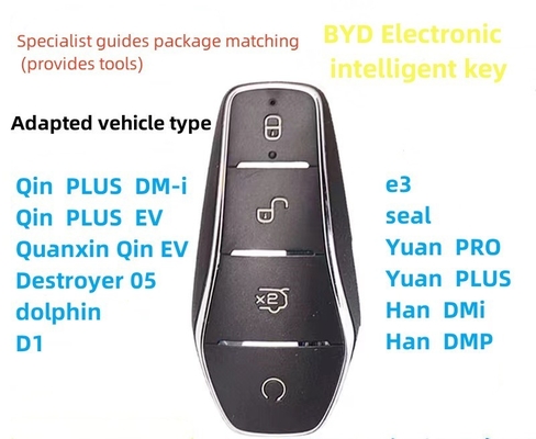 Plastique Appliquez BYD Qin plus Dolphin clé de voiture correspondant e2 Tang Han voiture Intelligent Yuan Song plusdmi clé de télécommande