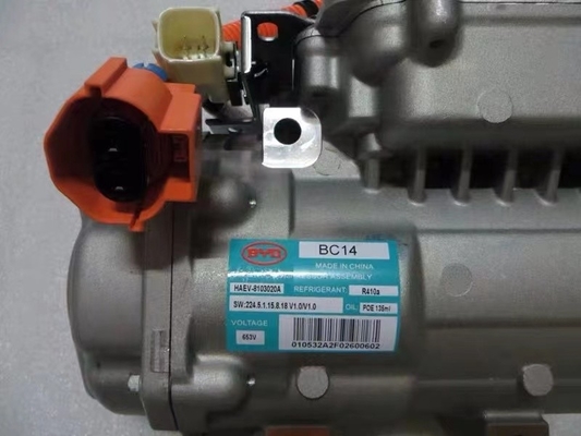 BYD Qin EV E5 Tang Assemblage de compresseur de véhicule électrique Pompe à air conditionné électrique