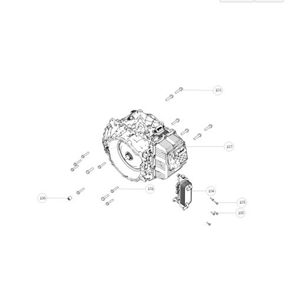 2009-2016 Hover H5 Système de transmission automatique de voiture Boîte de vitesses pour la Grande Muraille CC6463-Haval H6
