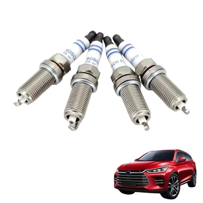 BYD S7 Song Tang F0 Tang DM Bougie d'allumage pour bobine d'allumage du moteur de 2,0 T et or iridium