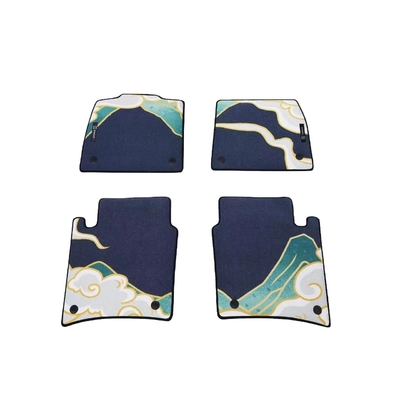 2021- Zeekr001 paysage tapis de pied tapis de surface automobile avec style de design Leopard