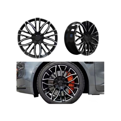 Taille standard ZEEKR 001 009 Roue 19&quot; 20&quot; 21&quot; 22&quot; Un couvercle pièces automobiles forgées noires