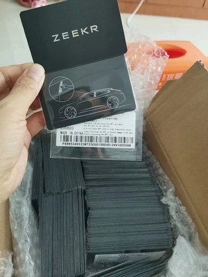 100% testé QC passé Zeekr X Zeekr001 carte clé modes d'expédition DHL EMS Fedex UPS 8895349933