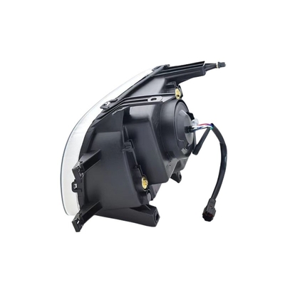Applicable aux accessoires de terrain pour camionnettes ZTE Assemblage de phare A9 avec monture noire pour voiture