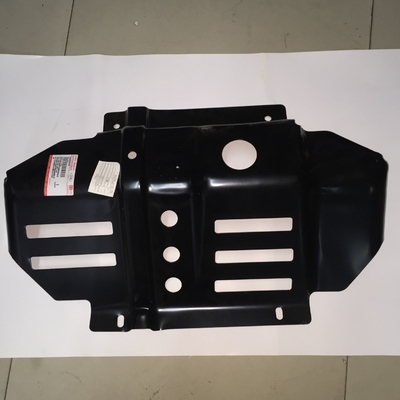 Protéger le moteur par une plaque de dérapage de carrosserie automobile en alliage