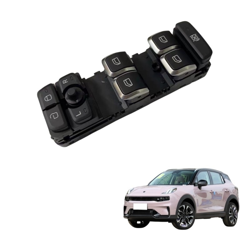 Lynk Co 2017- Contrôleur d'ascenseur en verre Ajustement du bouton de porte avant et arrière pour Geely 01-09