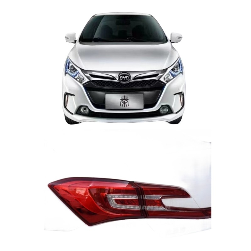 Pièces automobiles BYD Qin assemblage de feux arrière 17-18 Lampes ombrage feux de freinage feux arrière originaux