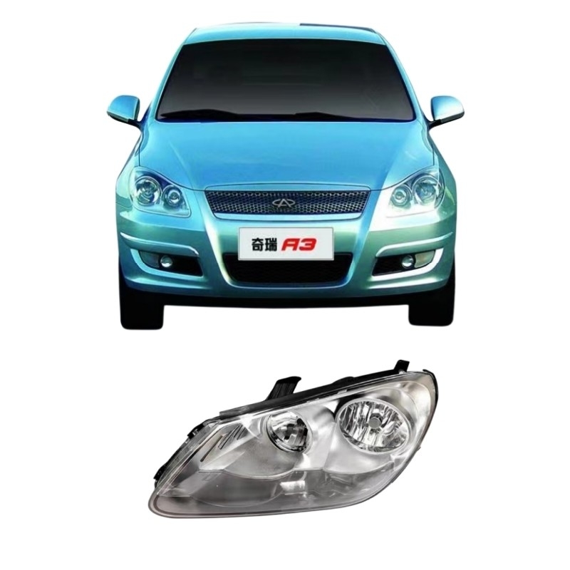 Assemblage de phares en aluminium Chery A3 pour lampe avant hatchback pièces détachées automobiles originales