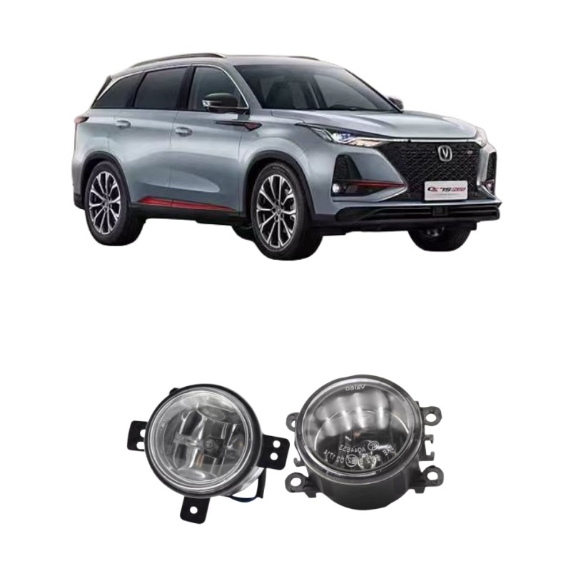 3 pouces Changan CS35 12-17 Lampes de brouillard avant pare-chocs avec assemblage d'ampoules de pièces automobiles