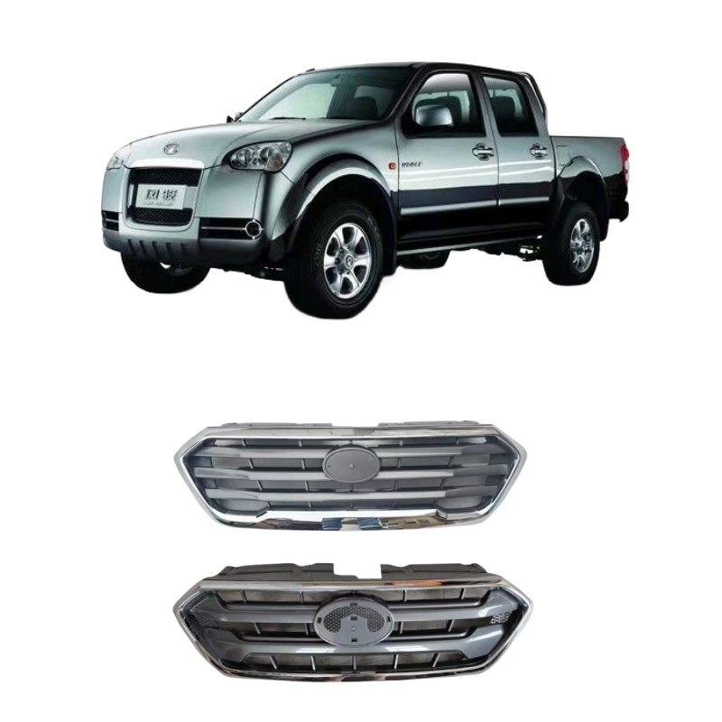 2019- Grille avant d'origine pour le pick-up de la Grande Muraille Wingle 7 Net Assembly Grille de refroidissement